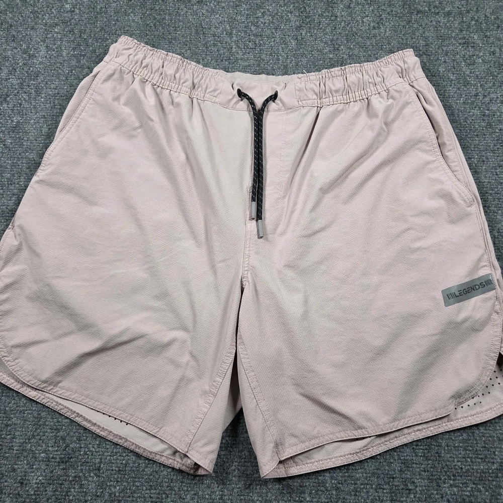 Luka Legends Men's Gray Athletic Shorts Large 7 inch inseam